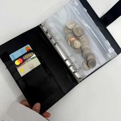 현금다이어리 여행용지갑 현금생활바인더 현금 대표 이미지