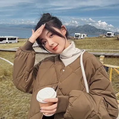 3컬러 여성 베이직 누빔 자켓 숏패딩 경량 점퍼 대표 이미지
