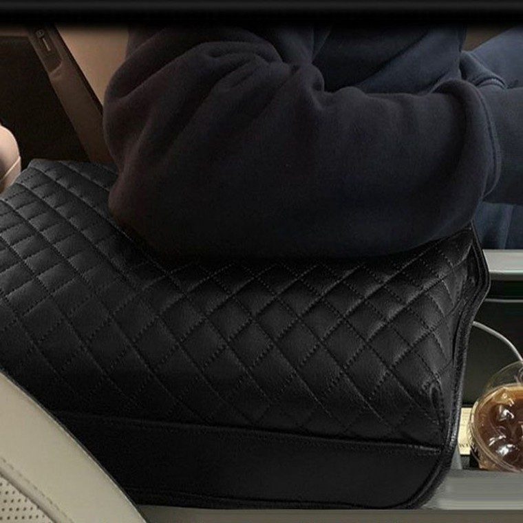 팰리세이드 엠보싱 팔걸이쿠션 자동차 팔꿈치/손목쿠션 대표 이미지