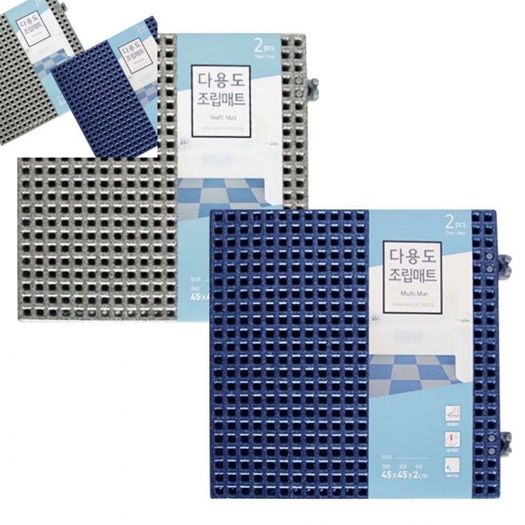 다용도 조립매트 2P 욕실매트 미끄럼방지매트 대표 이미지