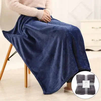 극세사 무지 무릎담요 100X70CM 3개 묶음 대표 이미지