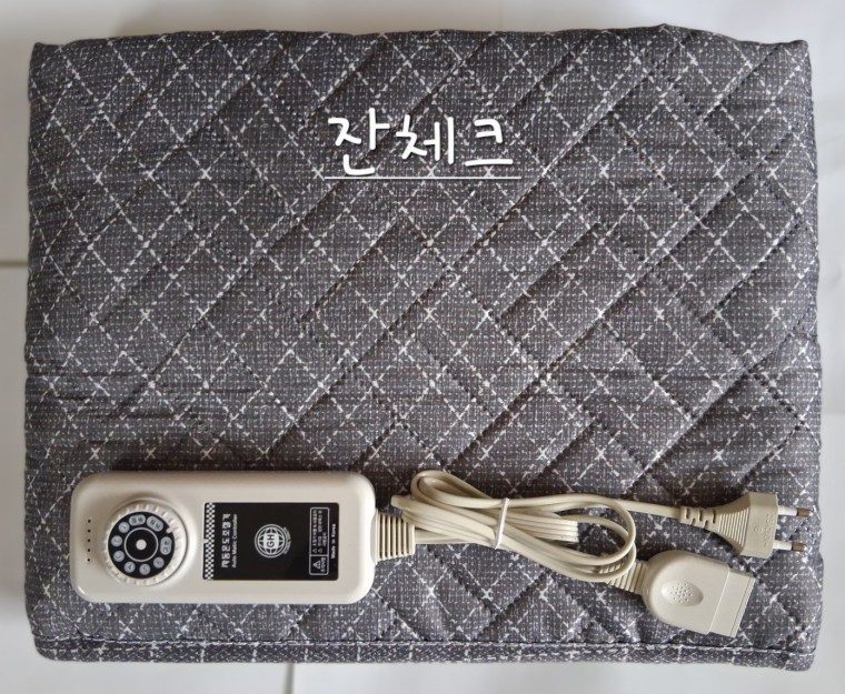 명품한일 전기요 68x180cm 잔체크 전기장판 대표 이미지
