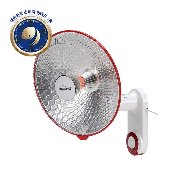 열풍기 벽걸이형 세라믹 900W 350mm 작업장 난방기 상세 이미지 1