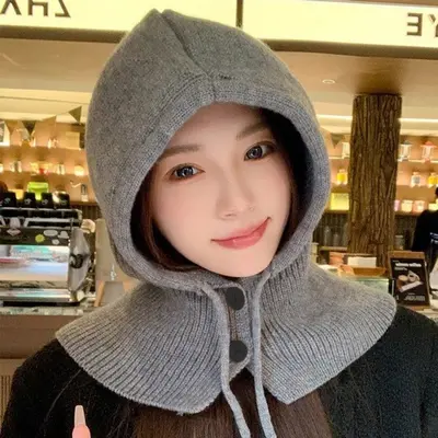 니트 후드모자 넥워머 바라클라바 대표 이미지