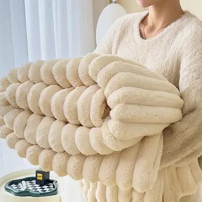겨울 부드러운 무릎 대형담요 침대 따뜻한 담요 대형 대표 이미지
