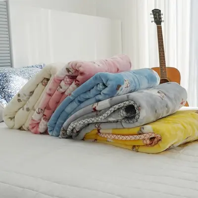 보들보들 밍크극세사 겨울 무릎담요 차박 캠핑 사무실 대표 이미지