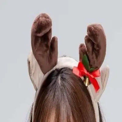 사슴 머리띠 사슴머리띠 크리스마스코스튬 공연머리띠 3개 묶음 대표 이미지