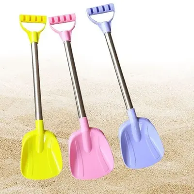 칼라 모래삽 눈삽 10개 색상랜덤 플라스틱삽 미니삽 대표 이미지