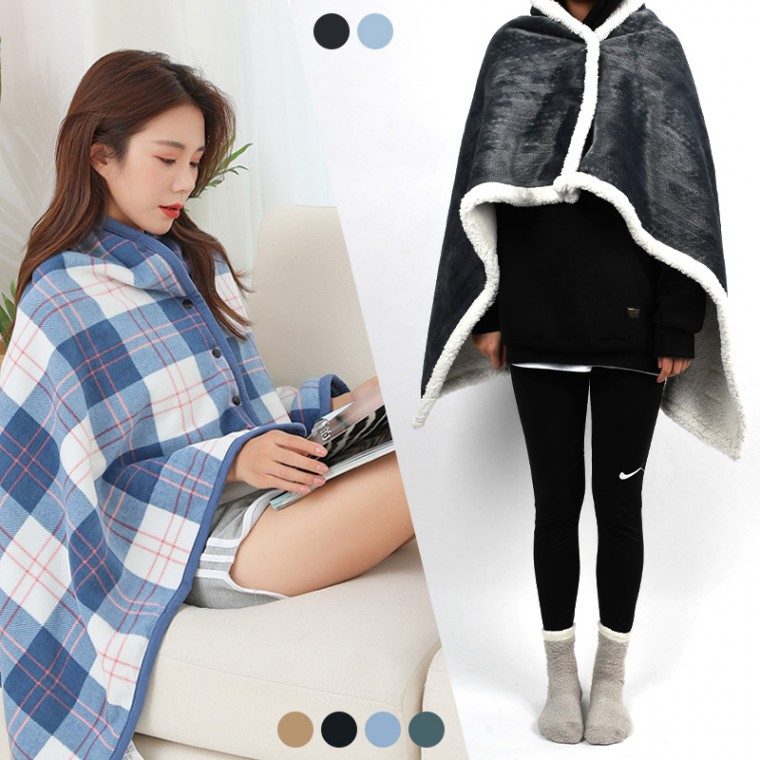 OPP포장 노르딕 똑딱이 만능담요 망토담요 이불담요 3개 묶음 대표 이미지