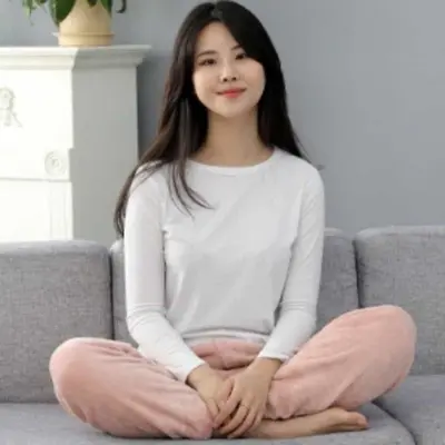 극세사 수면 바지 여성홈웨어 여성실내복 잠옷바지 대표 이미지
