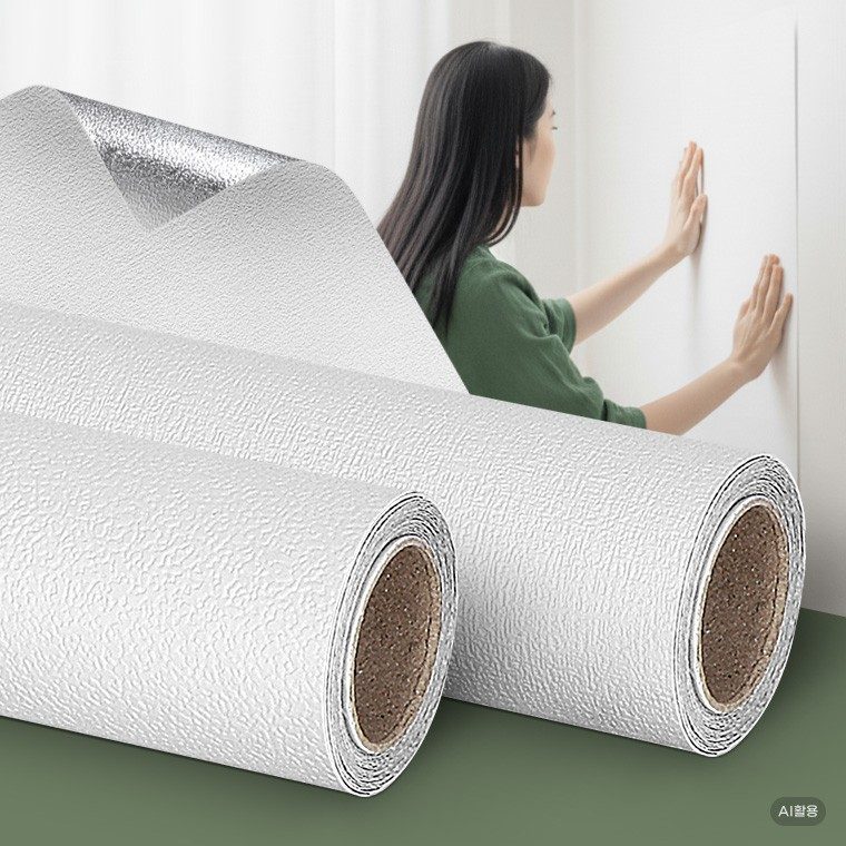 접착식종이벽지 45cm x 2.5M 원룸 실크벽지 대표 이미지