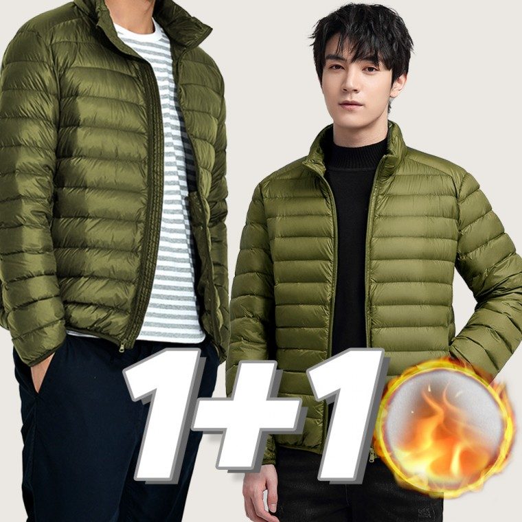 1 겨울 방한 아우터 남자 경량 이너 숏패딩 근무복 대표 이미지