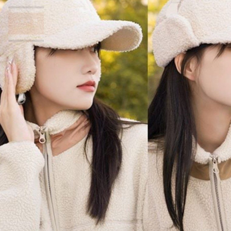스토어 연 귀도리털모자 겨울방한모자 여자겨울모자 대표 이미지