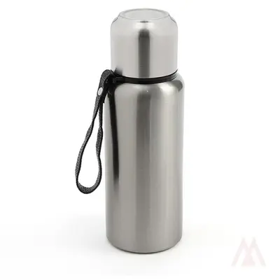 듀얼보온병 600ml 실버 보온보냉텀블러 휴대용 대표 이미지
