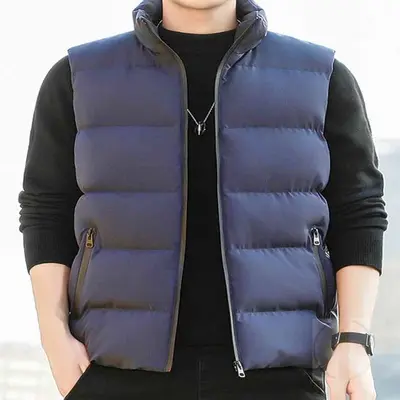 라이프코치 하이넥 패딩 정성포장 겨울작업조끼 대표 이미지