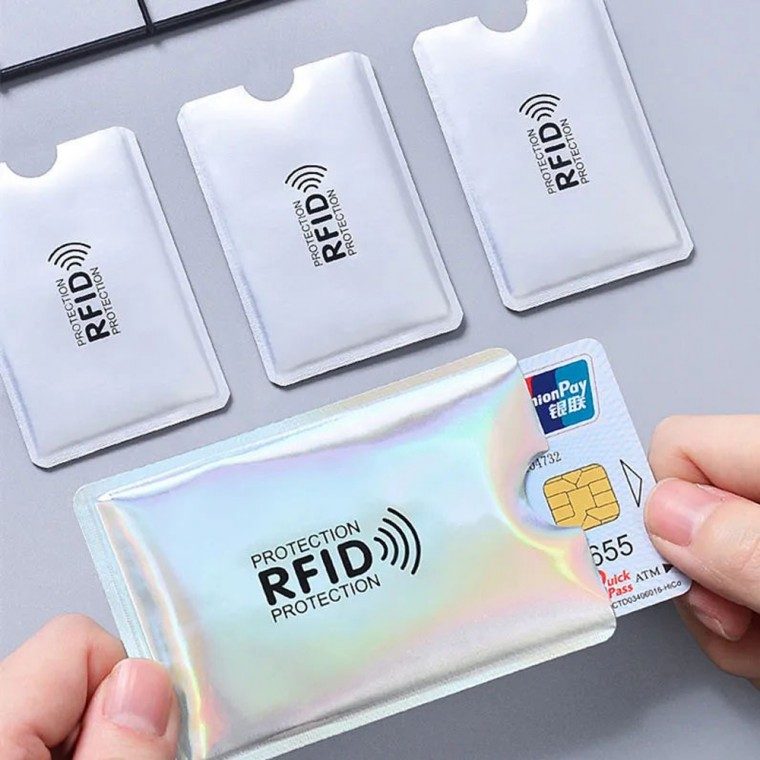 카드 스키밍방지 RFID 차단 필름 여행용 3개 묶음 대표 이미지