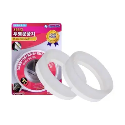 투명문풍지 2p 창틀바람막이 문틈새막이 문틈막이 대표 이미지