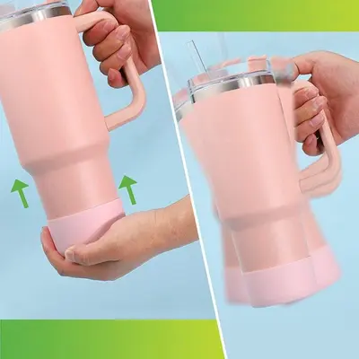 텀블러 실리콘 컵 받침 1 컵받침/홀더 3개 묶음 대표 이미지