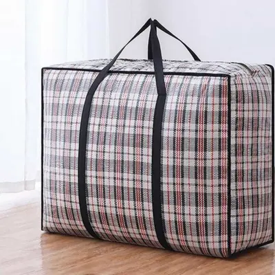 나일론 사입 가방 65x48cm 의류포장지퍼백 3개 묶음 대표 이미지