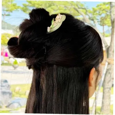 진주꽃 한복비녀 전통장신구 헤어악세사리 한복헤어 3개 묶음 대표 이미지
