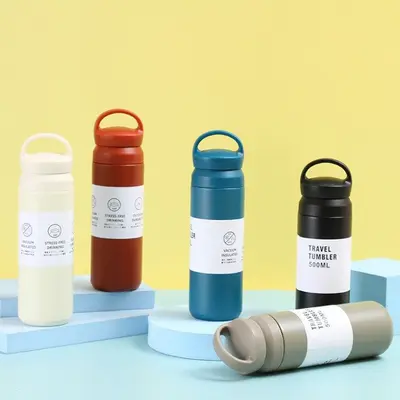 스텐 텀블러 500ml 보온 보냉 각인 제작 가능 대표 이미지