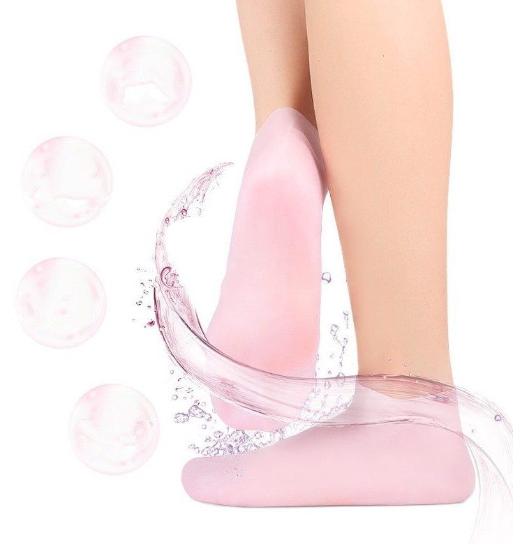 보습양말 실리콘 덧신 뒤꿈치 패드 풋케어 3개 묶음 대표 이미지