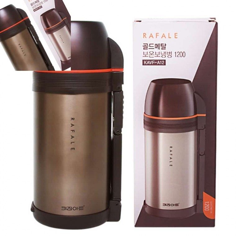 골드메탈 보온보냉병 1200ml 텀블러보온보냉병 대표 이미지