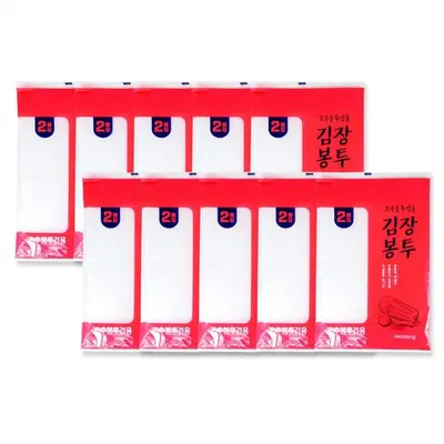 감동 김장봉투 드럼통용2매 -10개 고추봉투겸용 대표 이미지