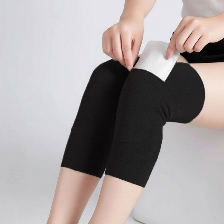 포켓 무릎 워머 보호대 보온무릎 방한 검도보호용품 3개 묶음 대표 이미지