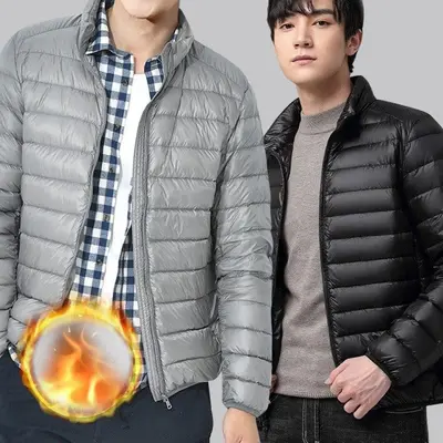1 경량 다운 패딩 겨울 방한 남자 근무복 작업복 대표 이미지