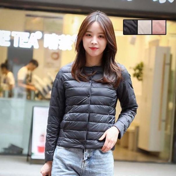 베이직 오리털 경량 패딩 겨울 잠바 점퍼 자켓 대표 이미지