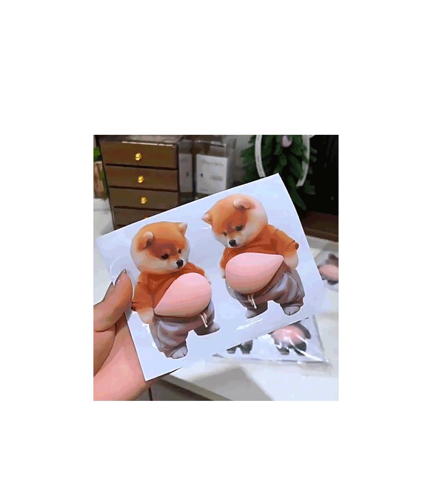 문콕방지 쿠션 스티커 3D 도어가드 6종 3개 묶음 상세 이미지 1