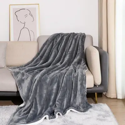 극세사 양털 담요 특대 차박 캠핑용 극세사이불 램스울 대표 이미지