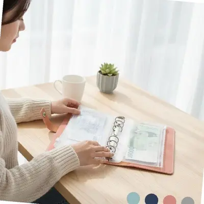 저축 가계부 바인더 무지출 챌린지 다이어리 수납 대표 이미지