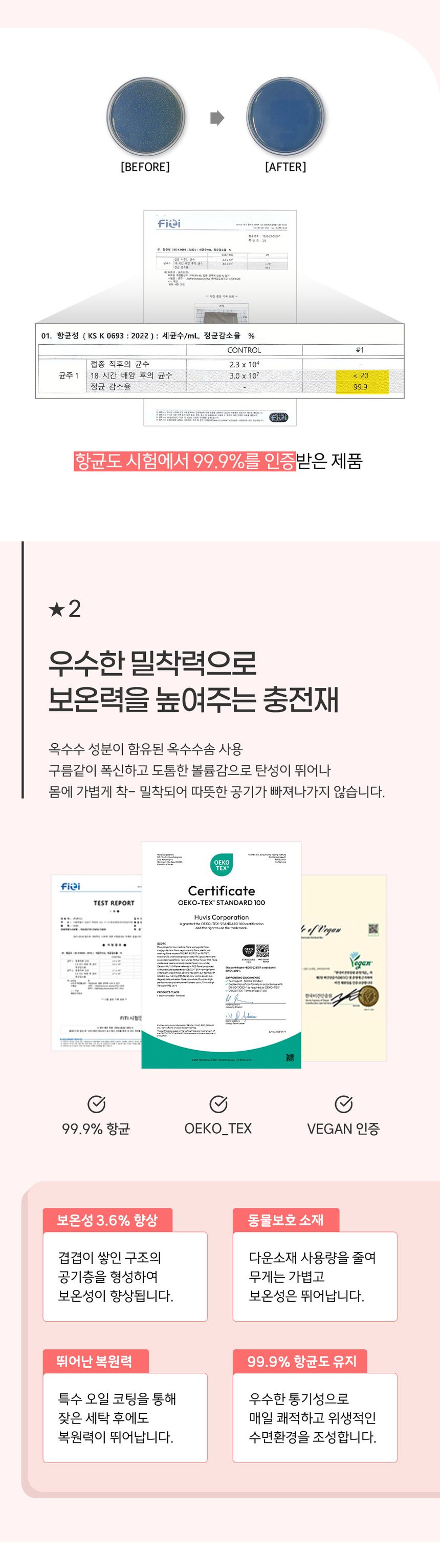 르블랑 소프트마이크로 차렵이불&카페트 2color 상세 이미지 3