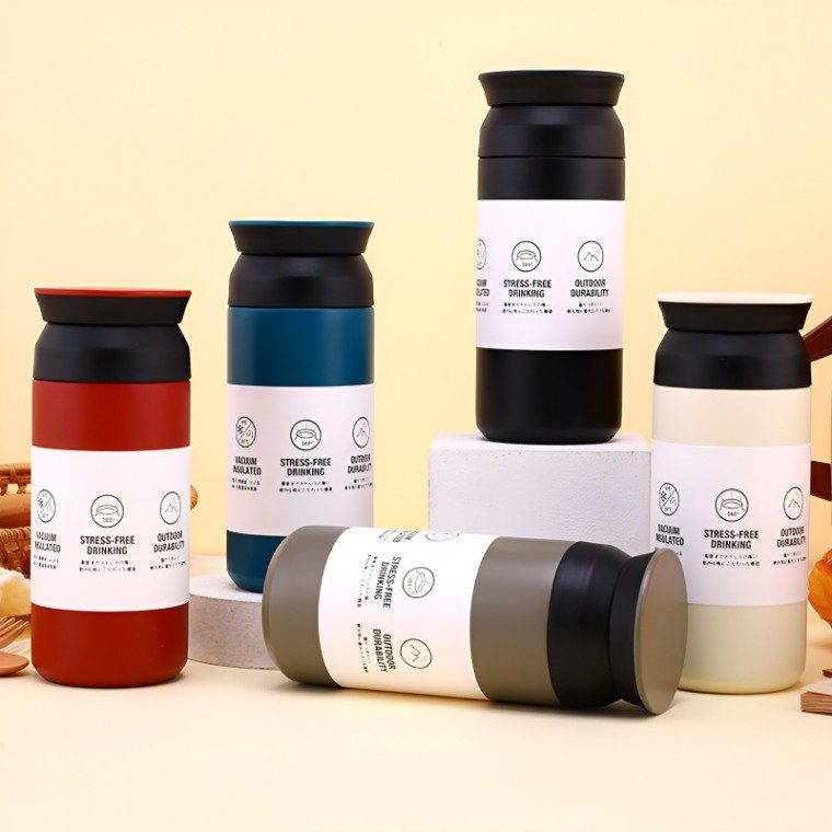 트레블 텀블러 350ml 500ml 심플 진공 대표 이미지