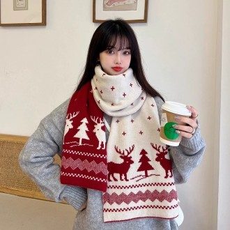 크리스마스 실내화 겨울용 면 슬리퍼 실내용 따뜻한 3개 묶음 상세 이미지 3