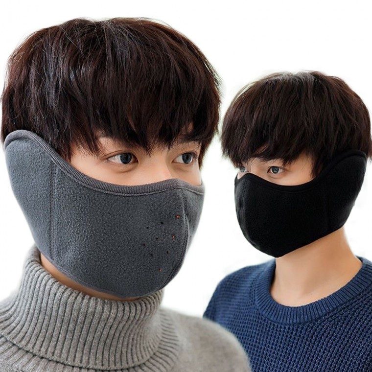방한마스크 귀도리 일체형 올인원 스포츠마스크 3개 묶음 대표 이미지