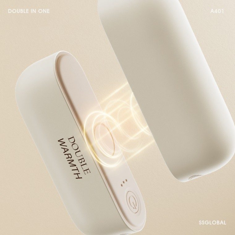 보조배터리 DOUBLE IN ONE 핸드워머 손난로 대표 이미지