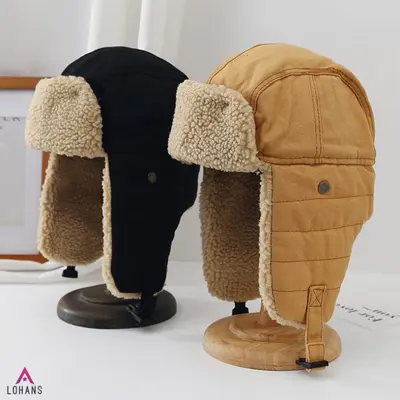 뽀글이 방한 귀달이모자 군밤모자 남녀공용 대표 이미지