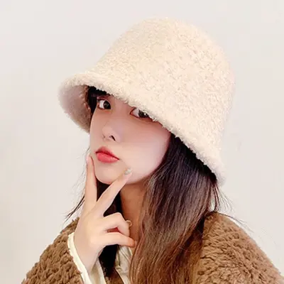 여성 양털 A라인 심플 겨울버킷햇 어그감성 3개 묶음 대표 이미지