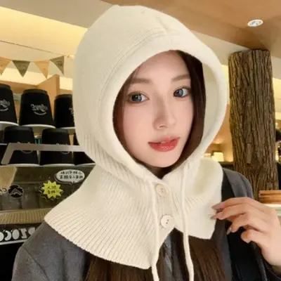 심플 단추후드 넥워머 바라클라바 3개 묶음 대표 이미지