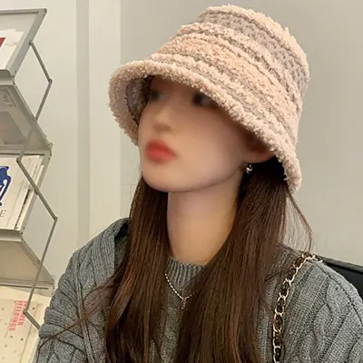준캡 봄 겨울 성인모자 5줄챙레터링 비니 귀달이 털 대표 이미지