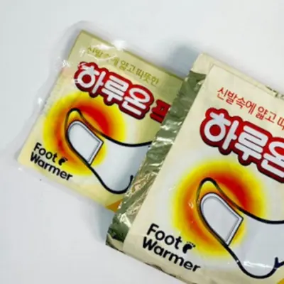 X5개세트 발난로 발 핫팩 2개입 깔창 온팻 신발 대표 이미지