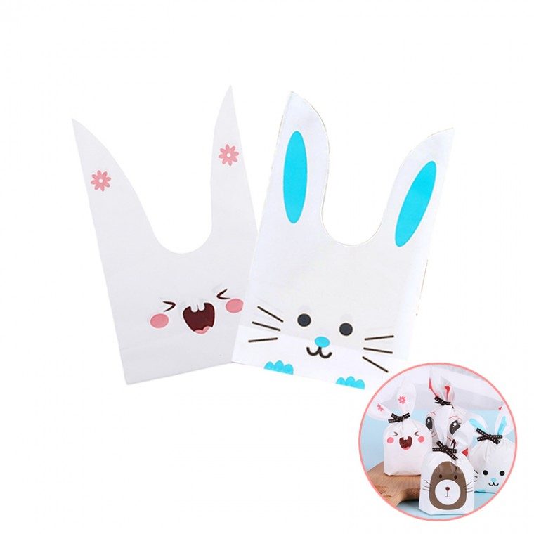 토끼 선물포장 보자기 포장지13x22cm 50P 3개 묶음 대표 이미지