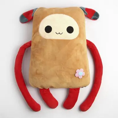 브라운 쿠션담요 사무실담요 대표 이미지