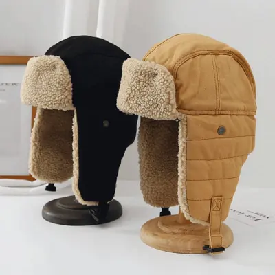 겨울방한 귀달이모자 양털 군밤장수모 대표 이미지