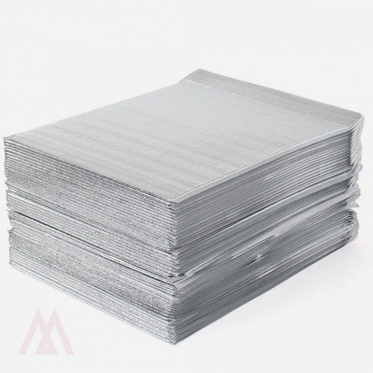 보냉봉투 은박 접착식 50x50cm 50세트 택배 포장 대표 이미지