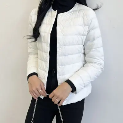 여성 패딩 점퍼 여자 아우터 외투 경량 잠바 대표 이미지