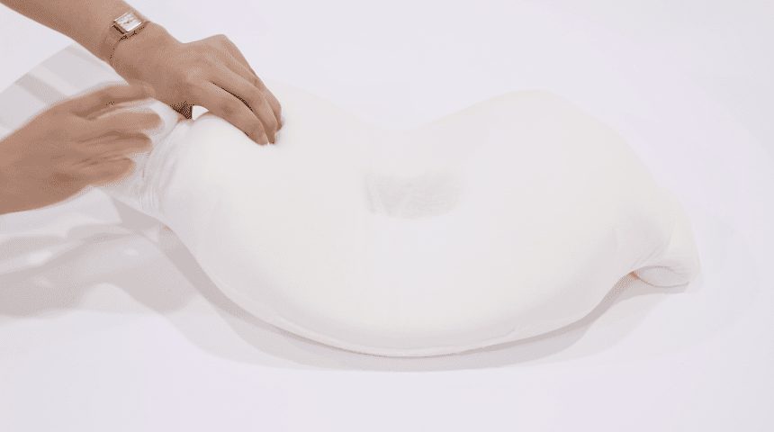허리쿠션 메모리폼 등받이 바른자세 사무실 의자쿠션 상세 이미지 2